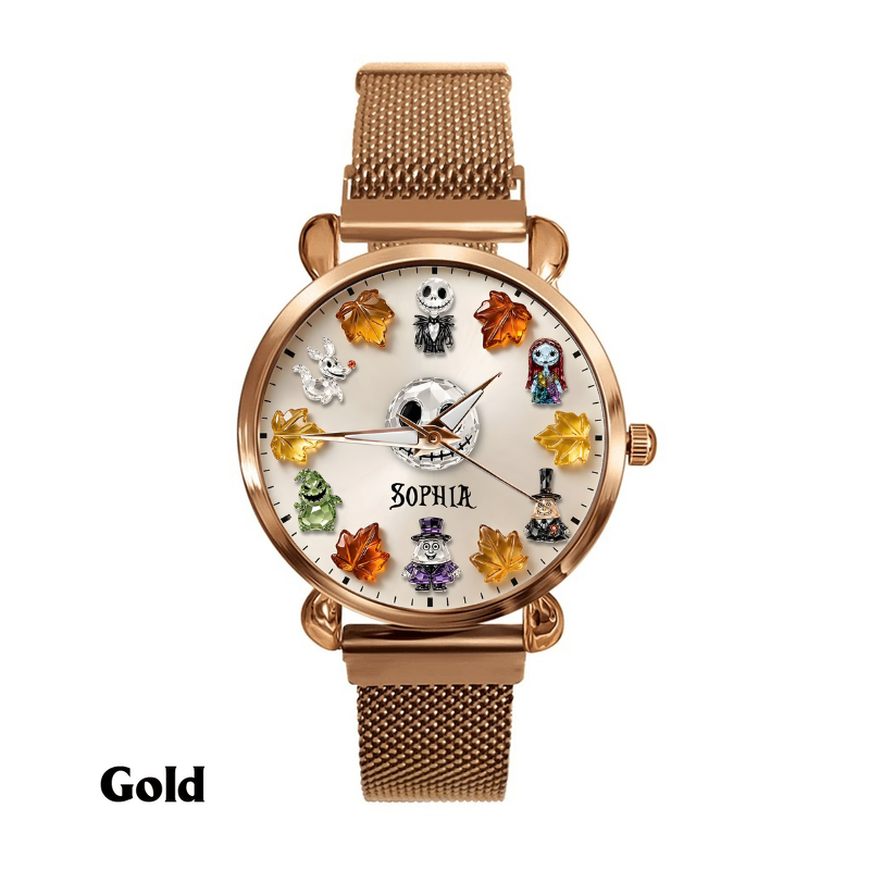 Custom Autumn Nightmare Friends Handwatch - Personalized Cute Nightmare Watch
