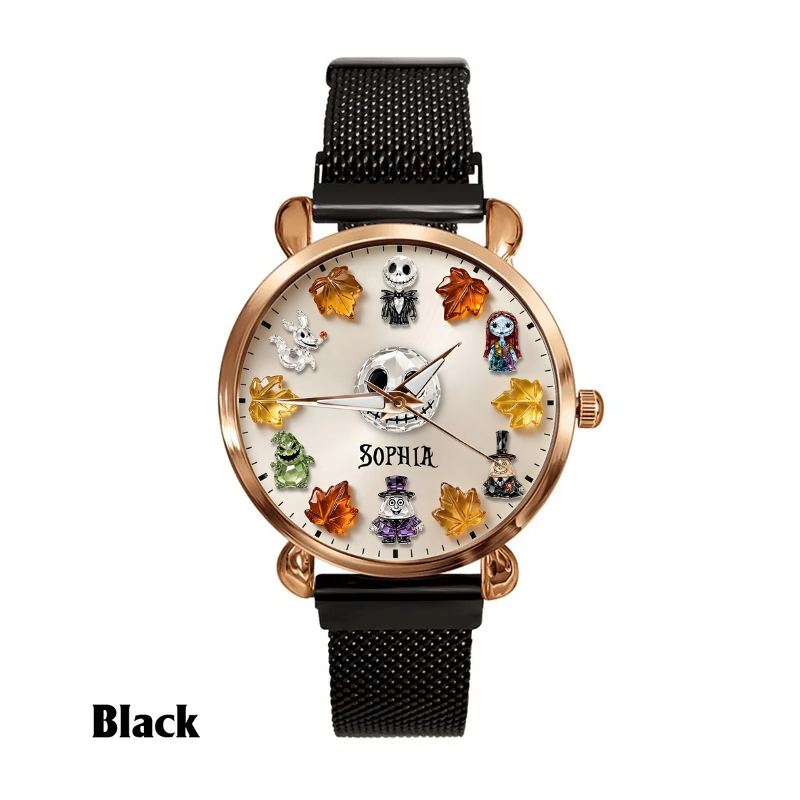 Custom Autumn Nightmare Friends Handwatch - Personalized Cute Nightmare Watch