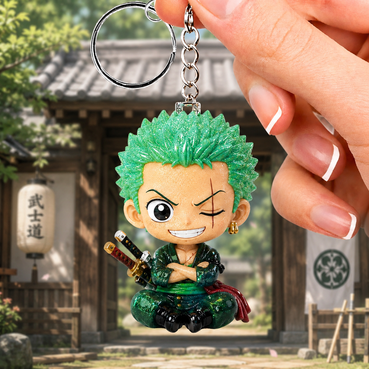 Chibi Pirate - Personalized Cute Anime Keychain Collection