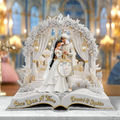 Royal Romance Acrylic Plaque - Personalized Gifts For Couple