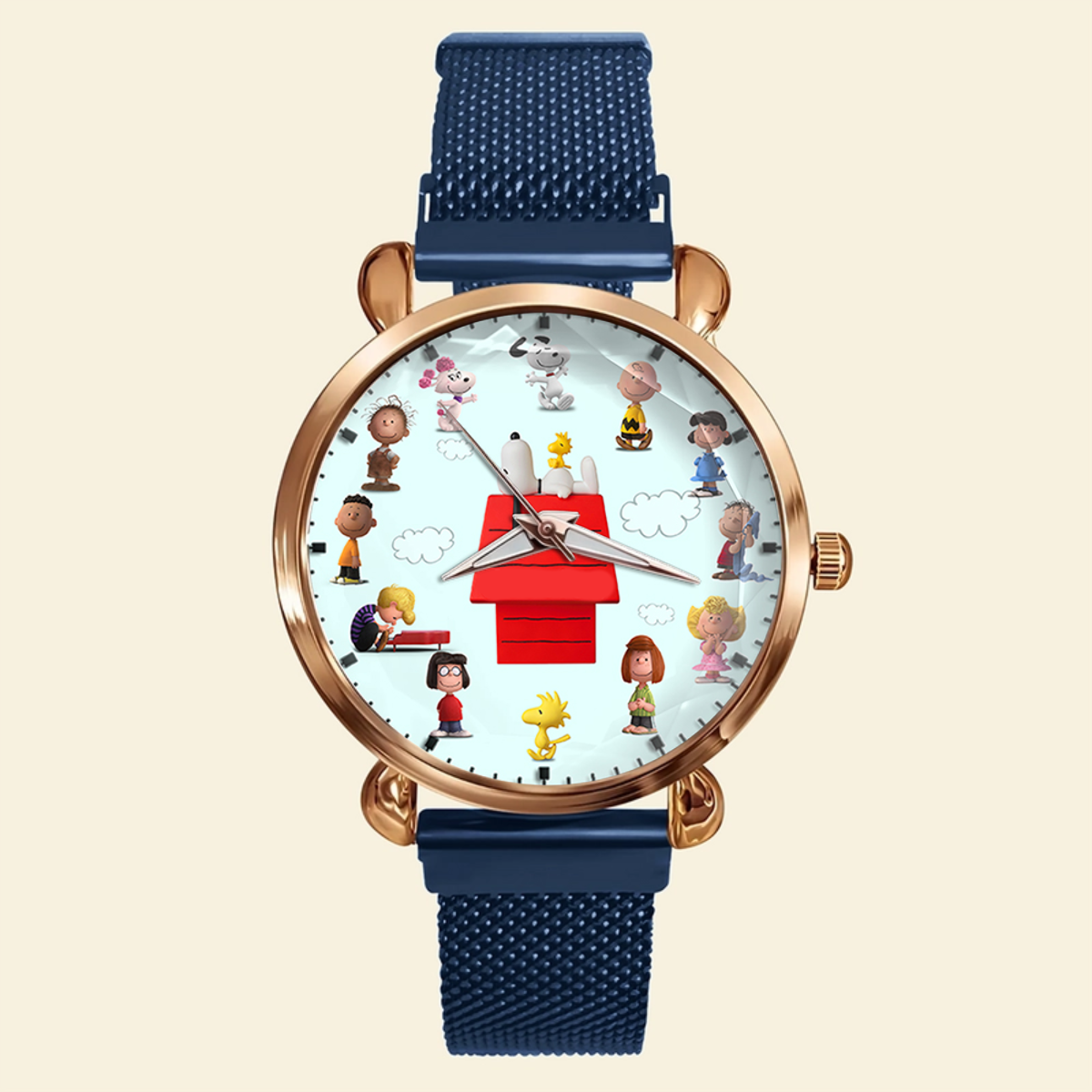 Cartoon Lover Mesh Strap Quartz Watch - Personalized Gifts For Fans