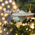 Trek the Halls - Personalized Galaxy Custom Shaped Acrylic Ornament