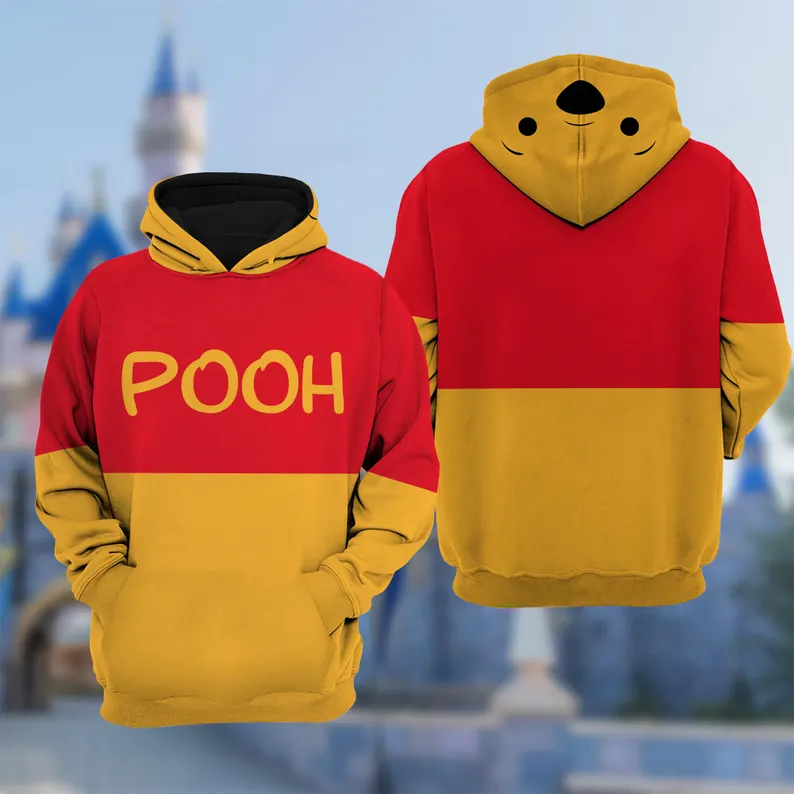 Personalized Classic Hundred Acre Friends Hoodie and Sweatpants Set