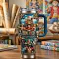Grand Sea Journey - Personalized Pirate Anime Insulated Tumbler