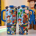 Galaxy And Western Buddy Toy - Personalized Toy Squad Insulated Tumbler