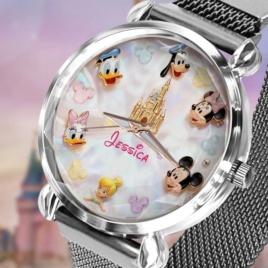 Magic Friends 3 - Personalized Mouse Women Hand Watch