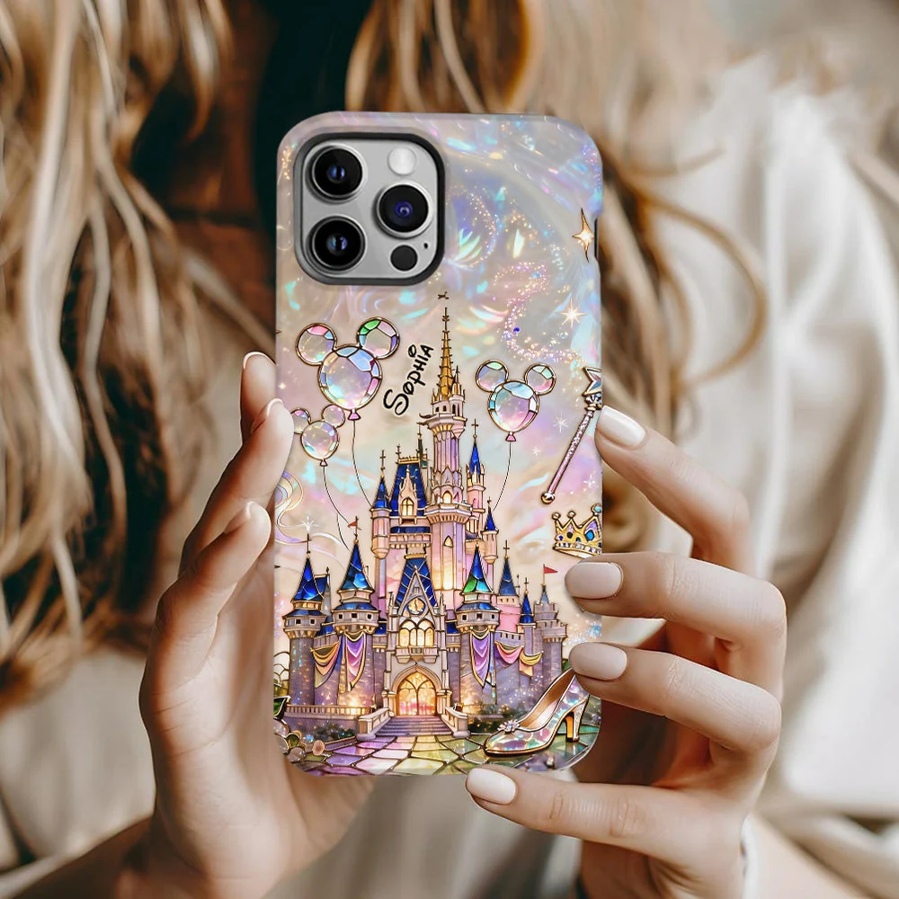 The Magical Castle - Personalized Mouse Full Print Phone Case