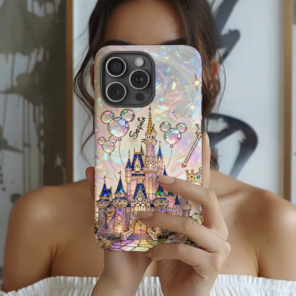 The Magical Castle - Personalized Mouse Full Print Phone Case