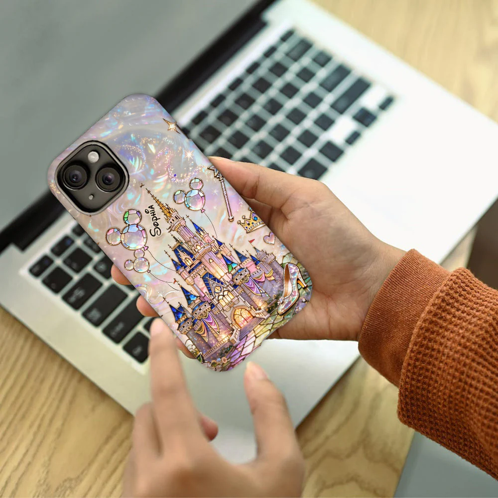 The Magical Castle - Personalized Mouse Full Print Phone Case