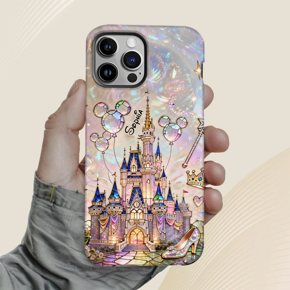 The Magical Castle - Personalized Mouse Full Print Phone Case