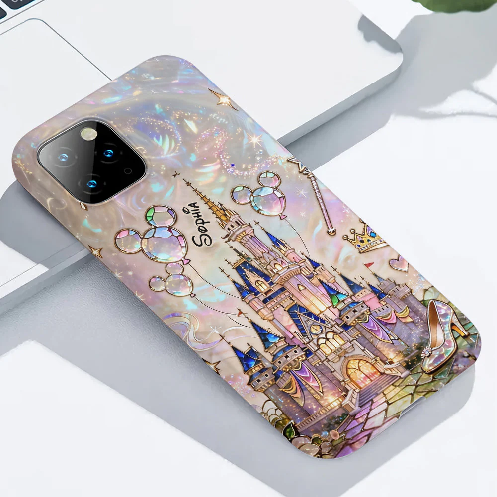 The Magical Castle - Personalized Mouse Full Print Phone Case