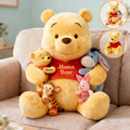 Mama Bear - Personalized Yellow Bear Premium Shaped Pillow