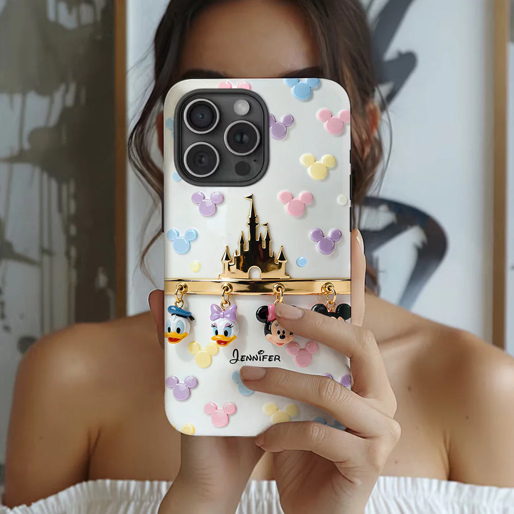 Magic Charms - Personalized Mouse Full Print Phone Case