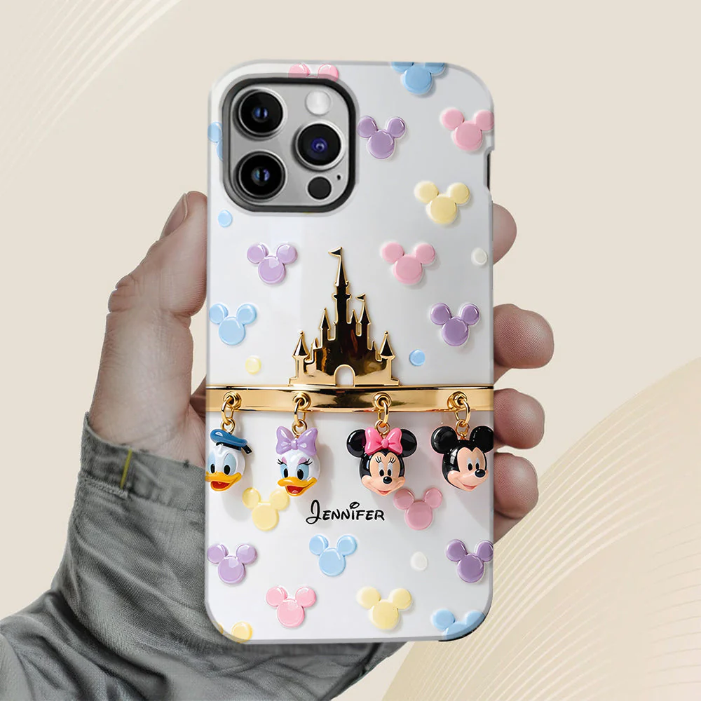 Magic Charms - Personalized Mouse Full Print Phone Case