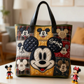 Magical Time - Personalized Mouse Quilted Tote Bag