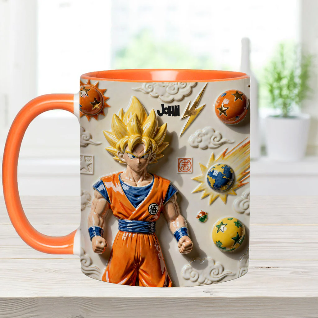 Strong Balls - Personalized Seven Balls Accent Mug