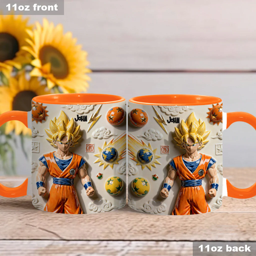 Strong Balls - Personalized Seven Balls Accent Mug