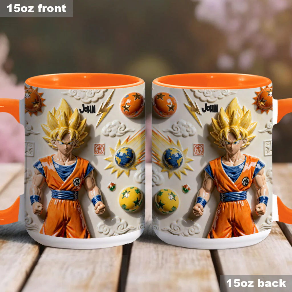 Strong Balls - Personalized Seven Balls Accent Mug