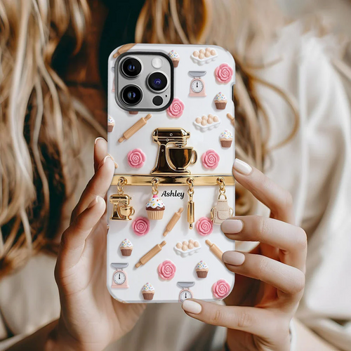 Baking Charms - Personalized Baking Full Print Phone Case