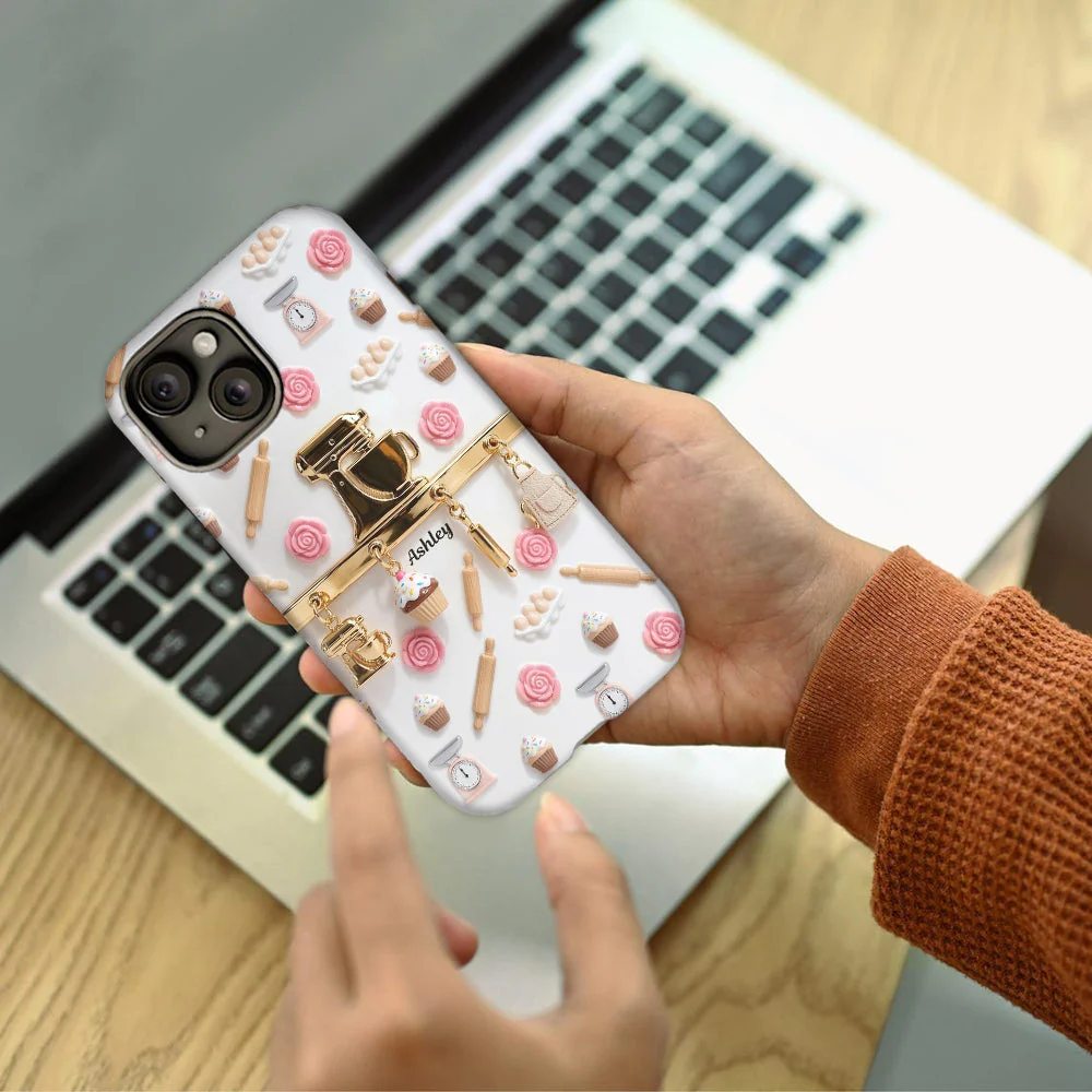Baking Charms - Personalized Baking Full Print Phone Case