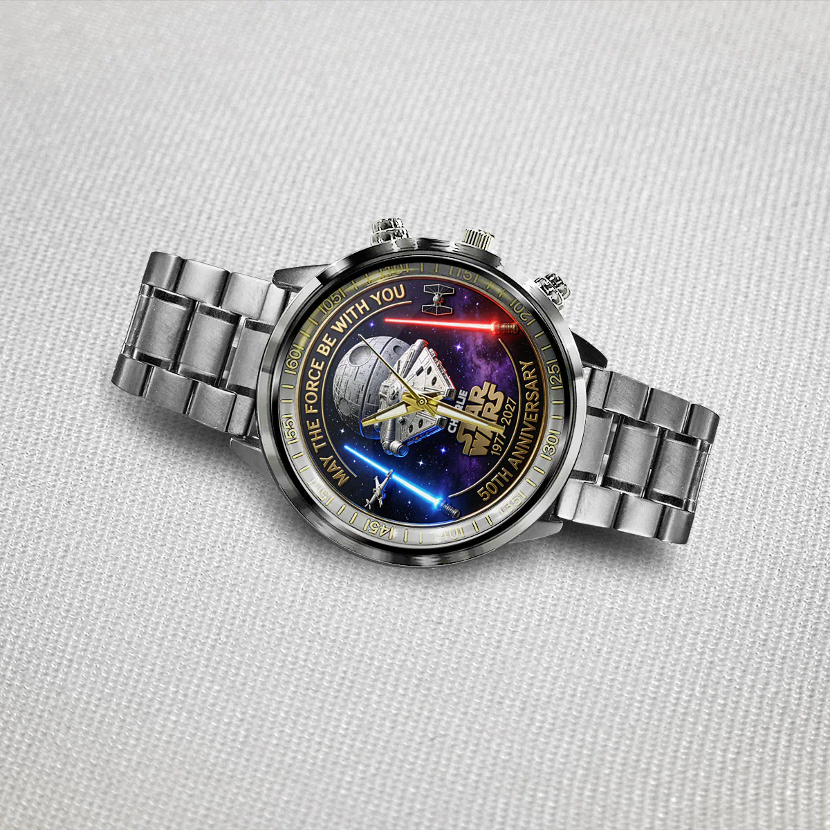 50th Anniversary - Personalized The Force Hand Watch
