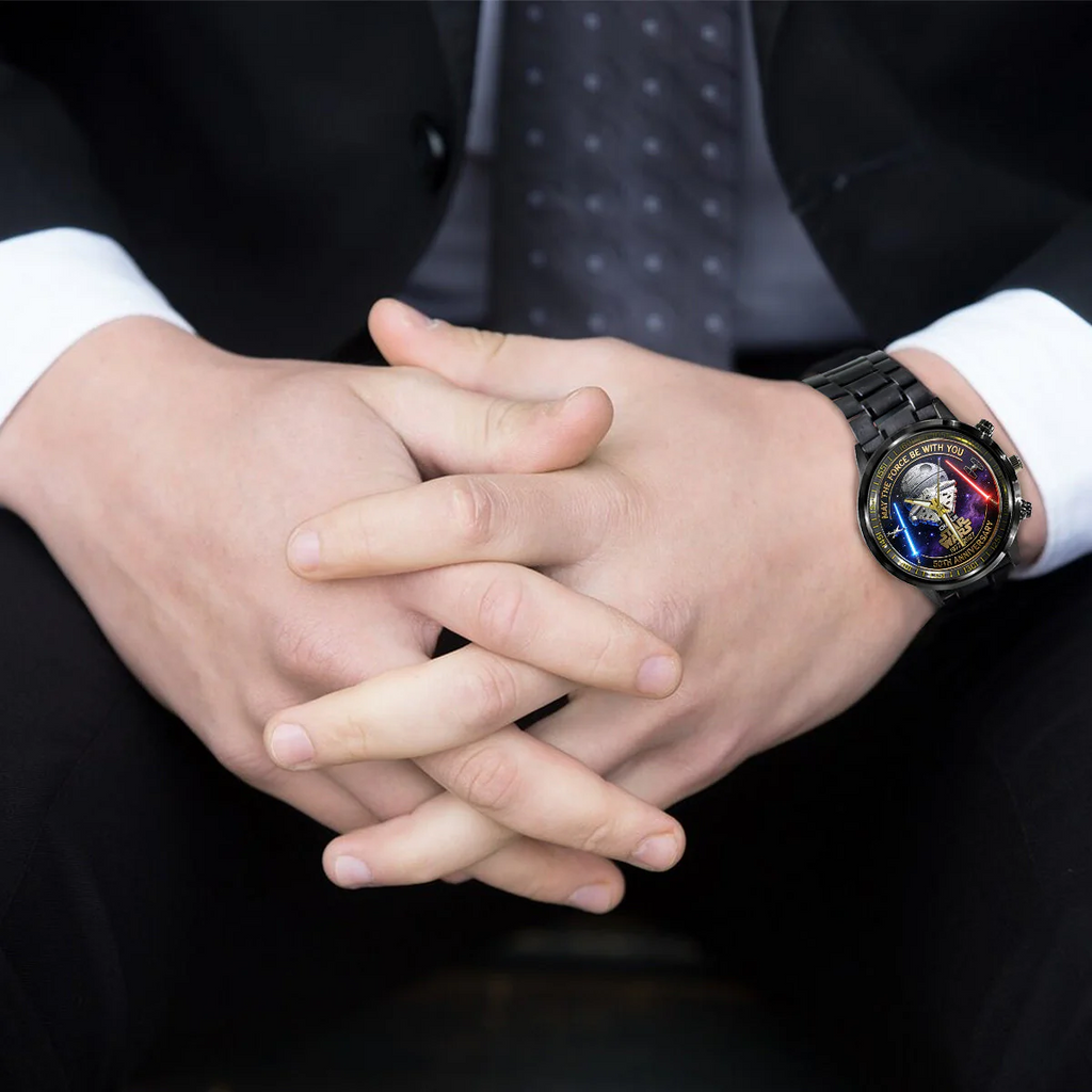 50th Anniversary - Personalized The Force Hand Watch