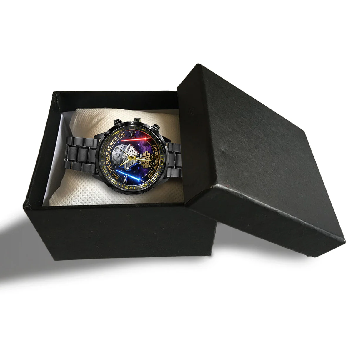 50th Anniversary - Personalized The Force Hand Watch