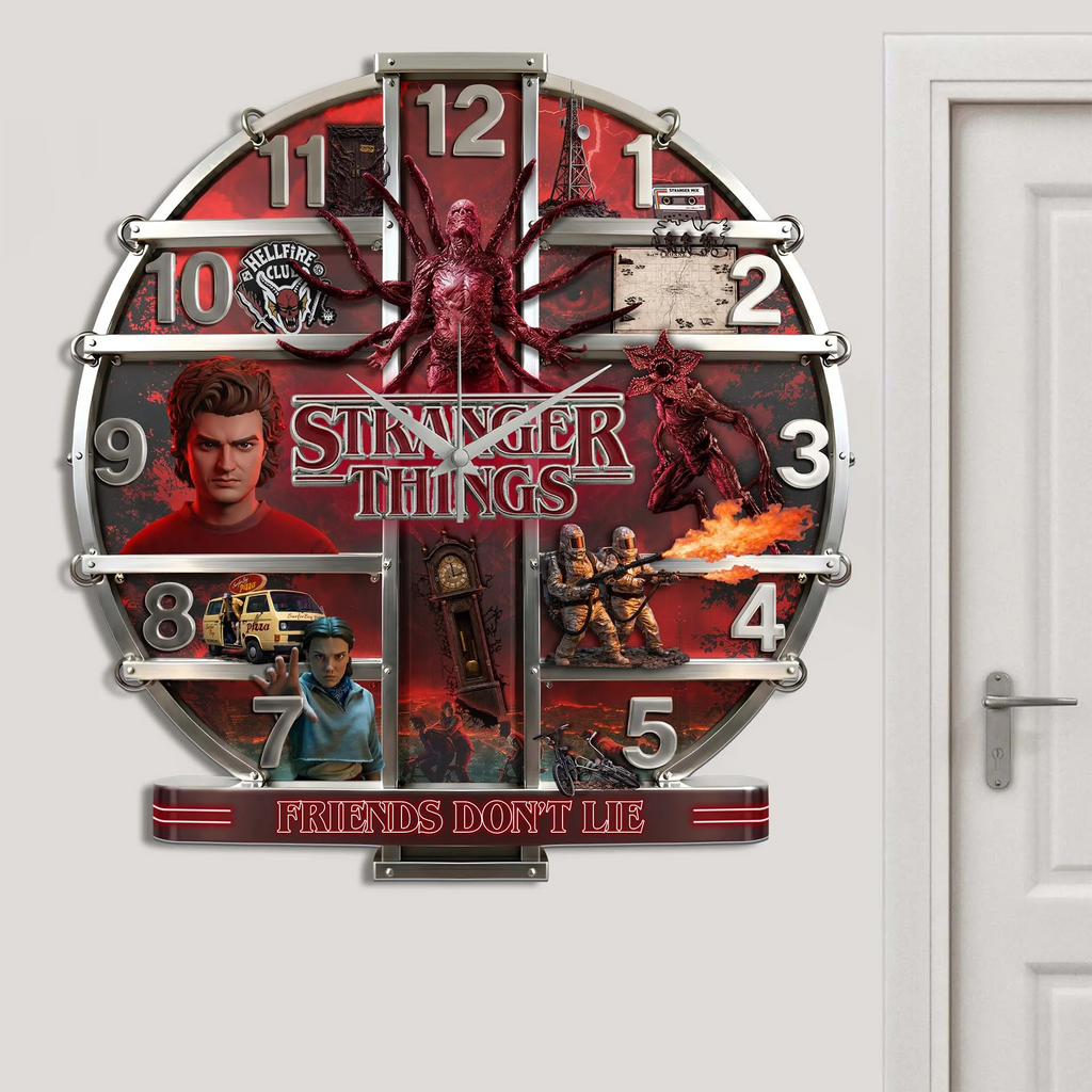 One Last Adventure 3D Visual Effect Acrylic Wall Clock