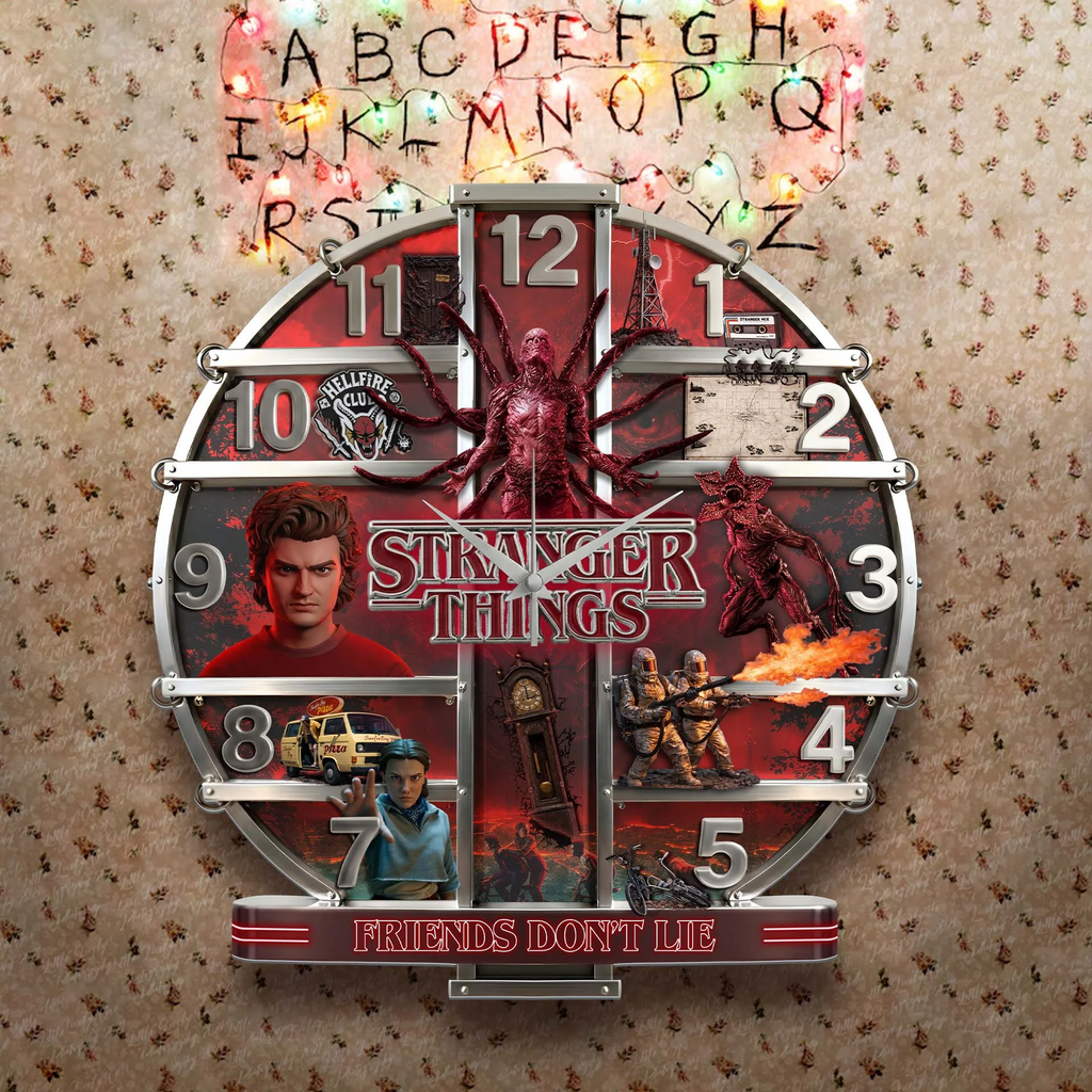 One Last Adventure 3D Visual Effect Acrylic Wall Clock