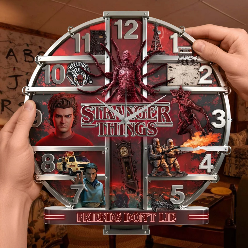 One Last Adventure 3D Visual Effect Acrylic Wall Clock