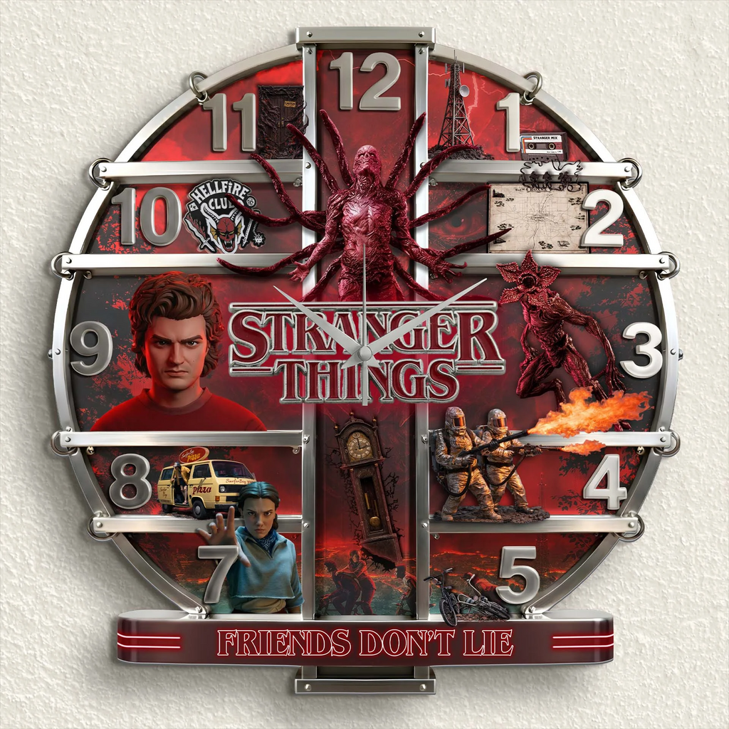 One Last Adventure 3D Visual Effect Acrylic Wall Clock