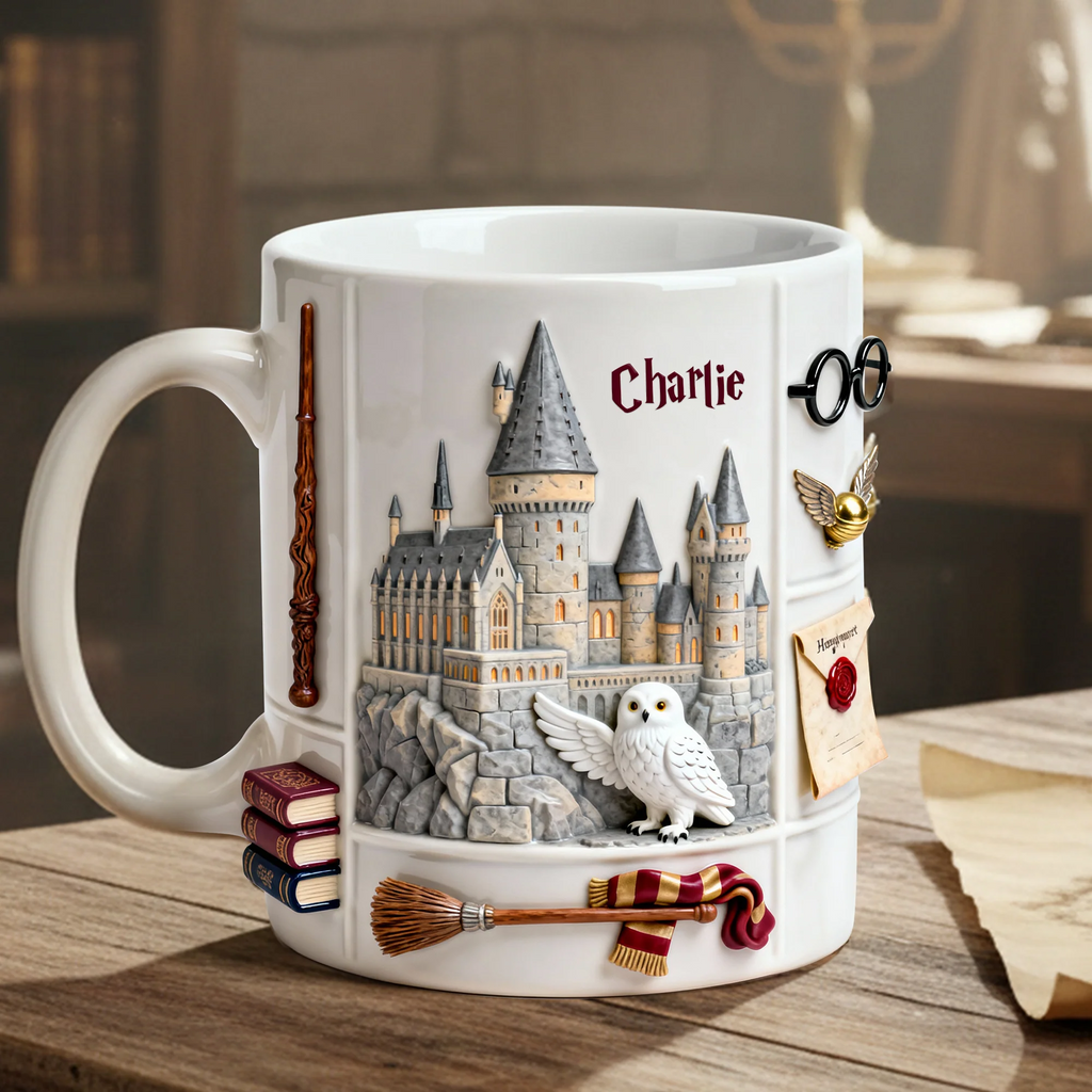 Epic Castle Coffee Mug - Personalized Gift For Fantasy Lovers