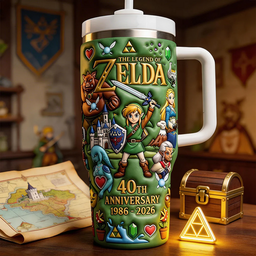 Adventurous 40th Anniversary Tumbler - Personalized Gifts