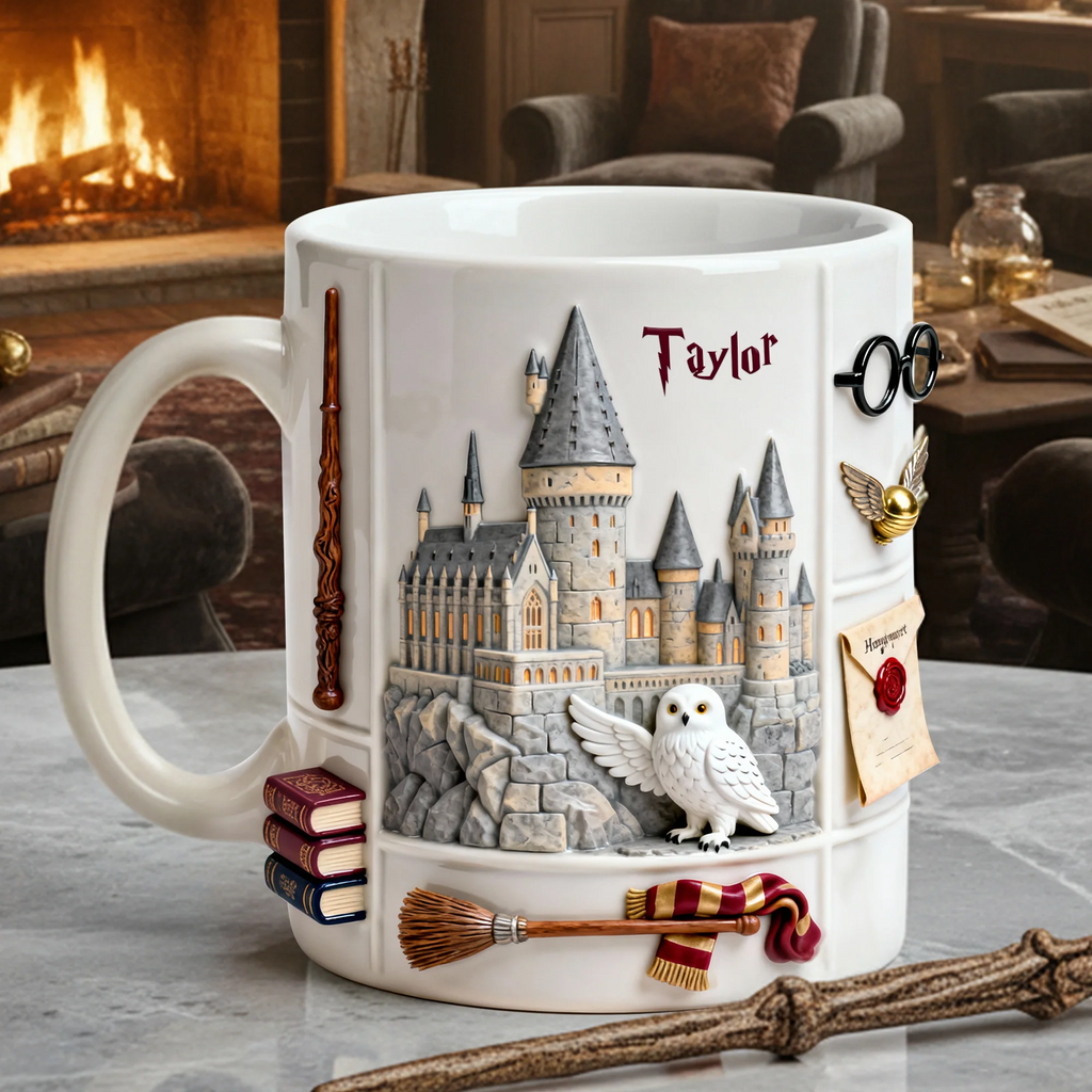 Epic Castle Coffee Mug - Personalized Gift For Fantasy Lovers