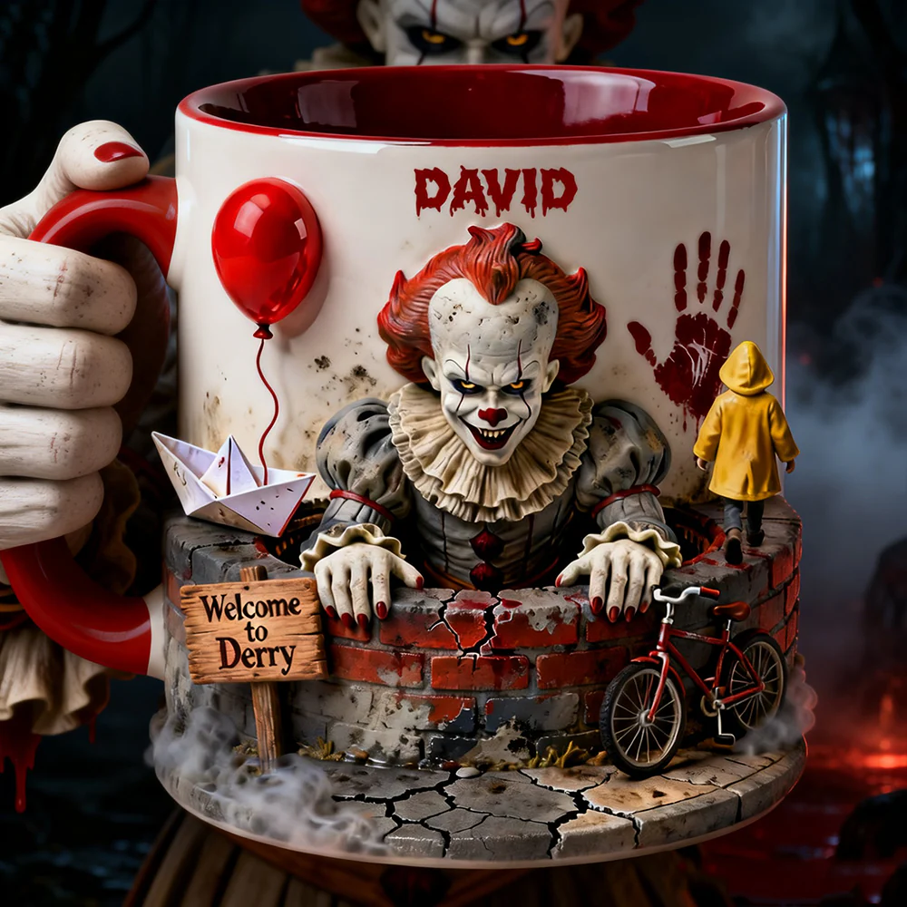 Horror Coffee Accent Mug - Personalized Gifts