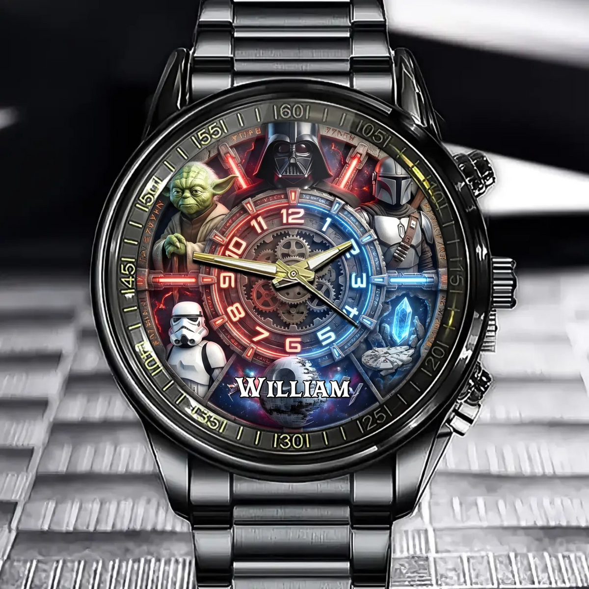 Galactic Heroes Fusion - Personalized The Force Hand Watch