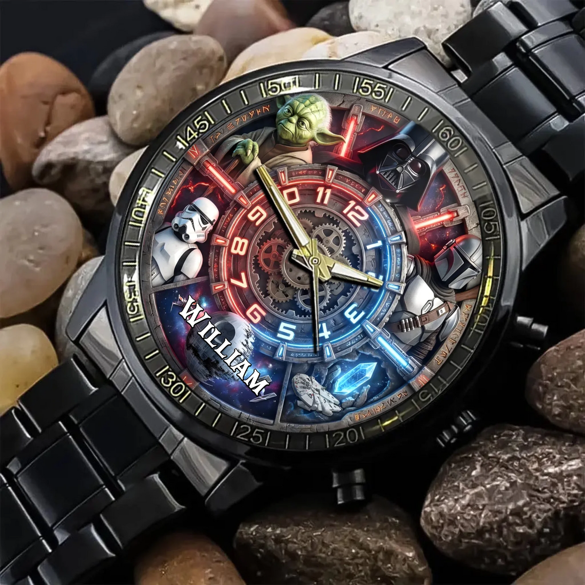Galactic Heroes Fusion - Personalized The Force Hand Watch