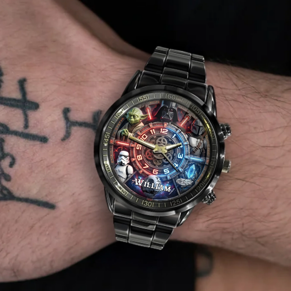 Galactic Heroes Fusion - Personalized The Force Hand Watch
