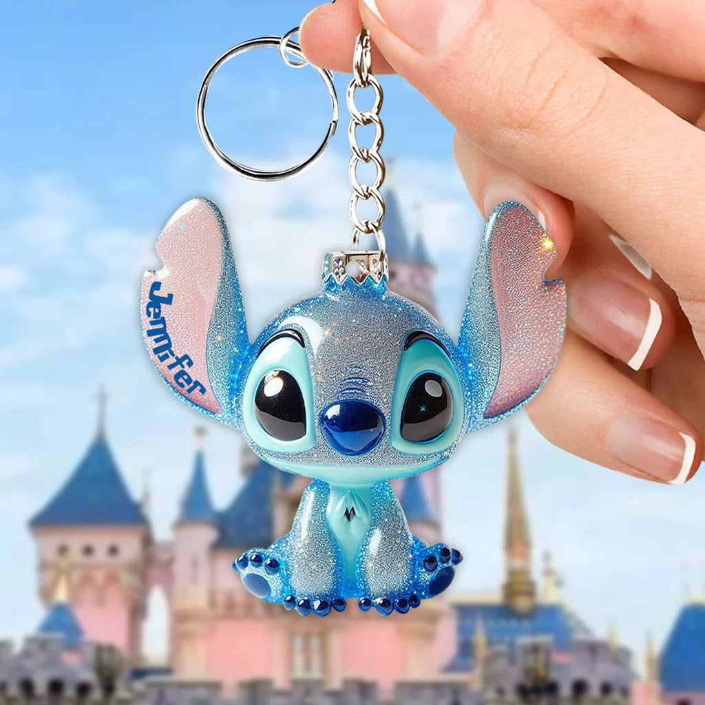 Ohana Means Family - Personalized Ohana Keychain