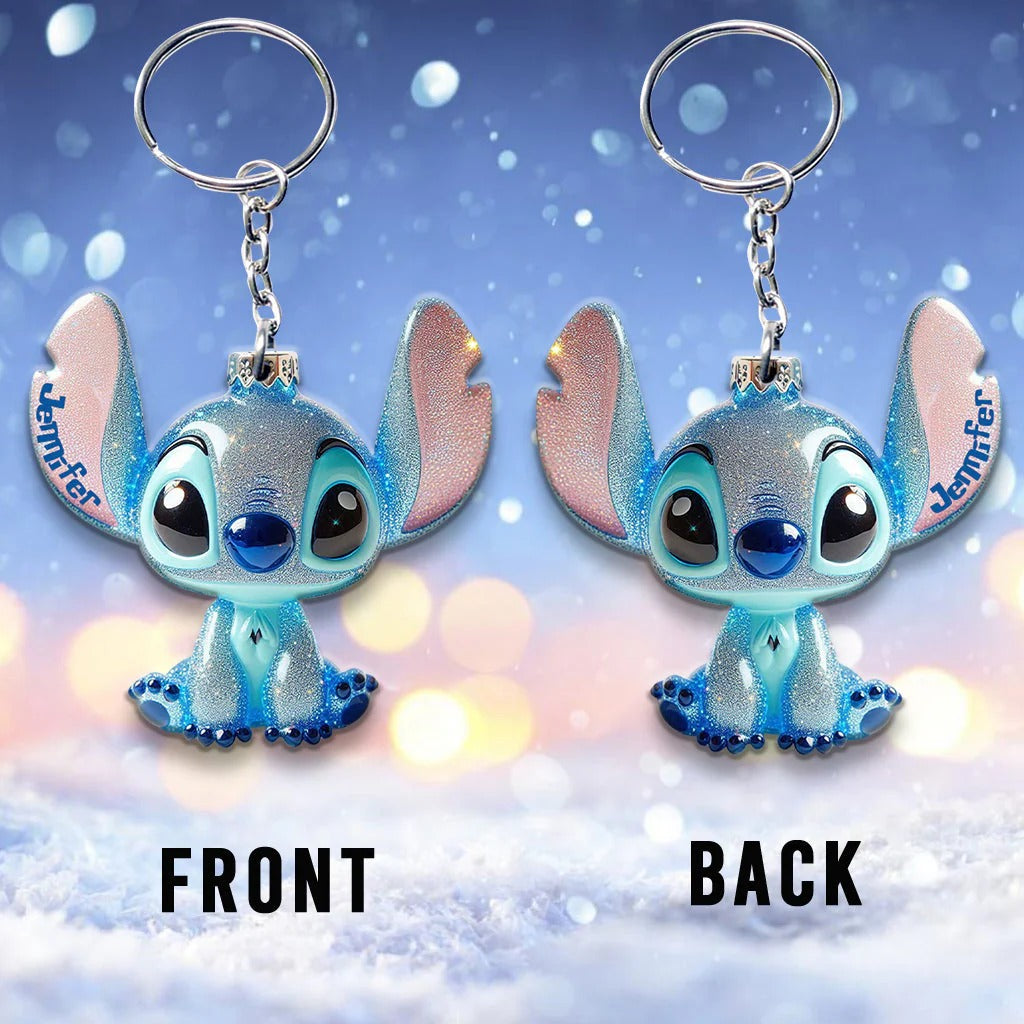 Ohana Means Family - Personalized Ohana Keychain