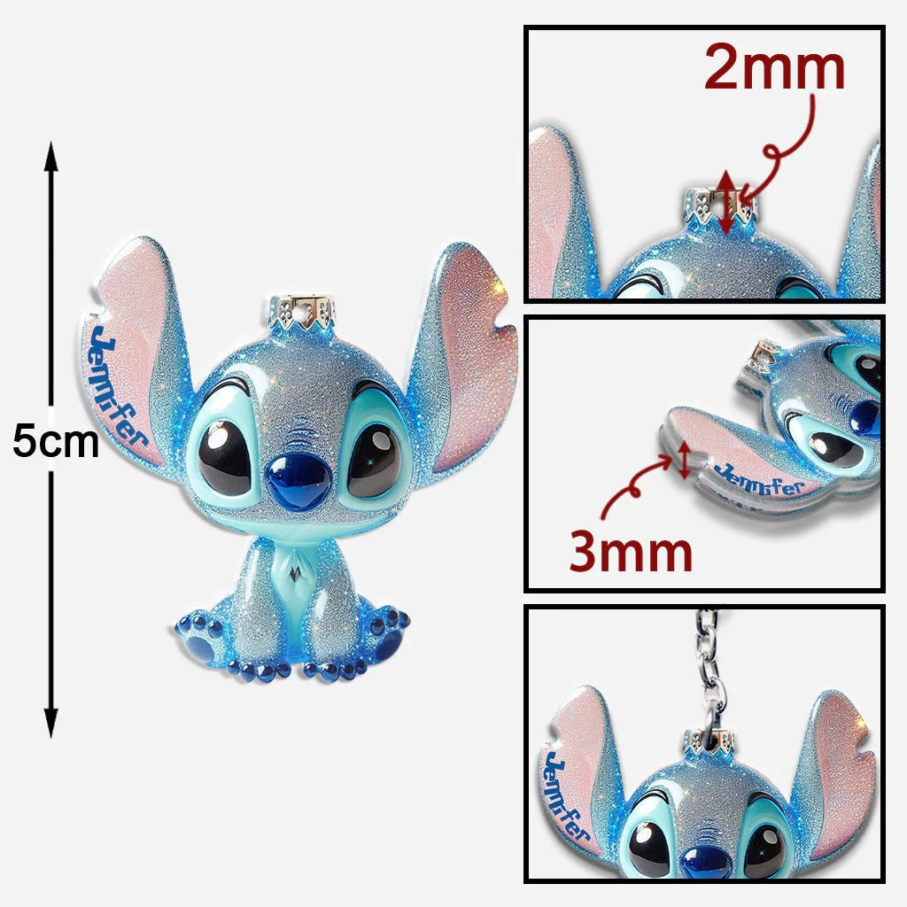 Ohana Means Family - Personalized Ohana Keychain