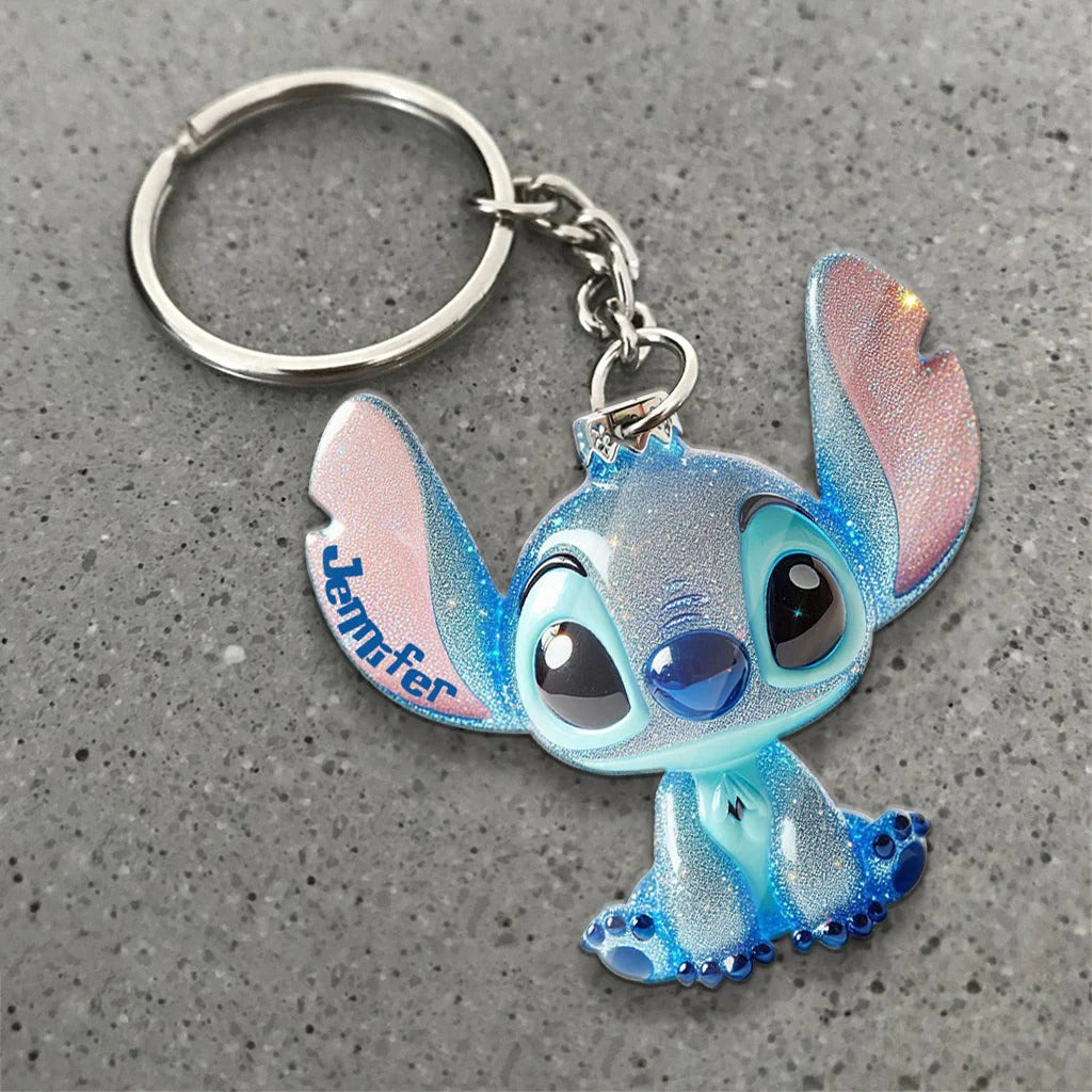 Ohana Means Family - Personalized Ohana Keychain