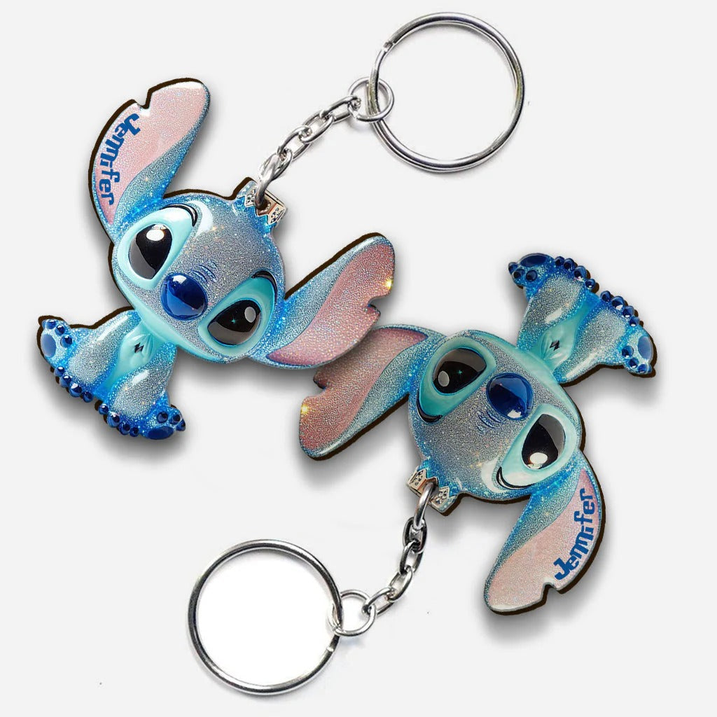 Ohana Means Family - Personalized Ohana Keychain