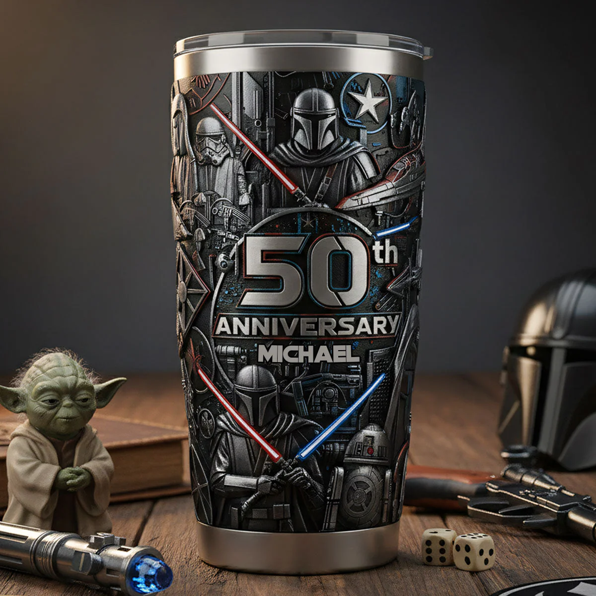 50th Anniversary - Personalized The Force Tumbler