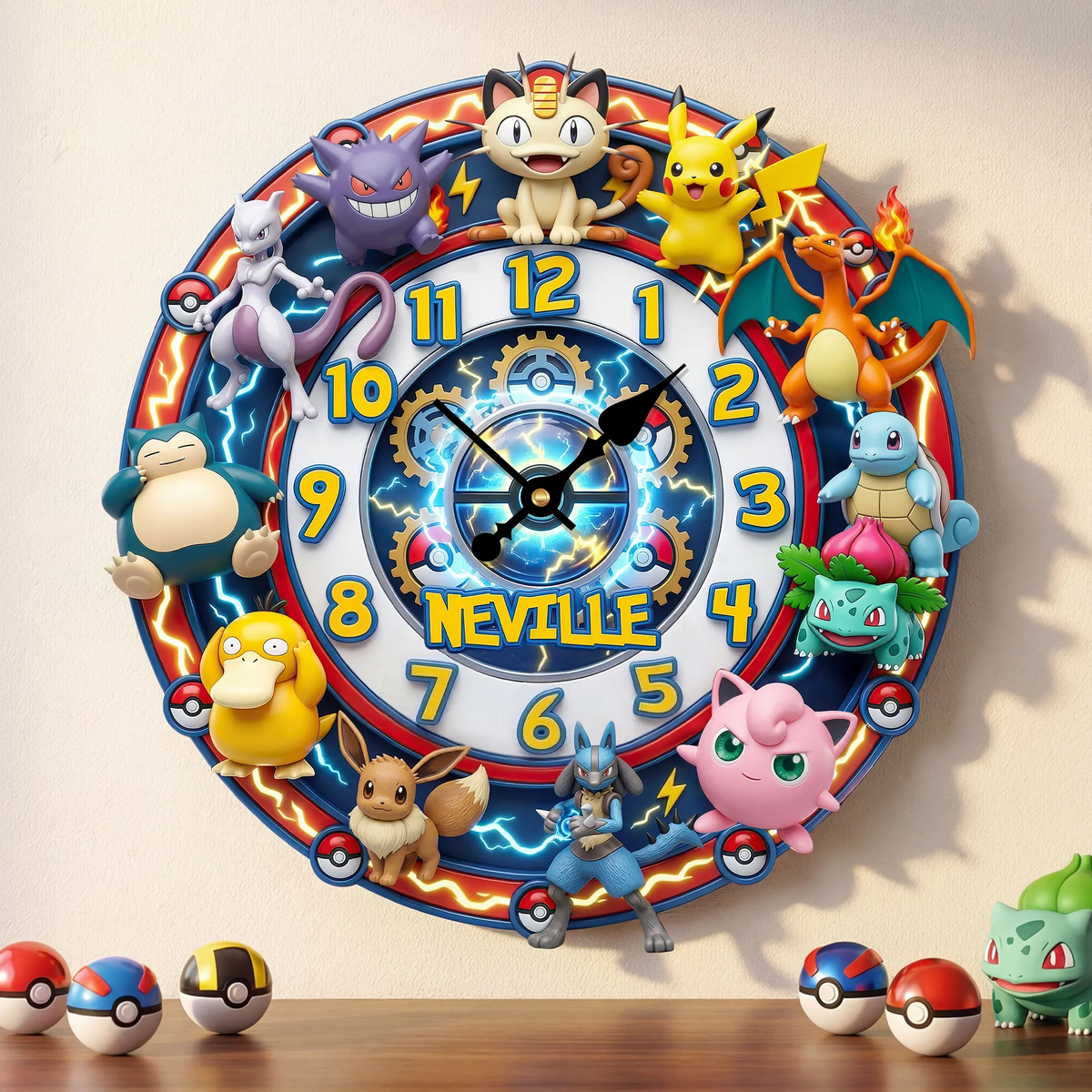 Adventure Hanging Wall Clock - Personalized Unique Gifts