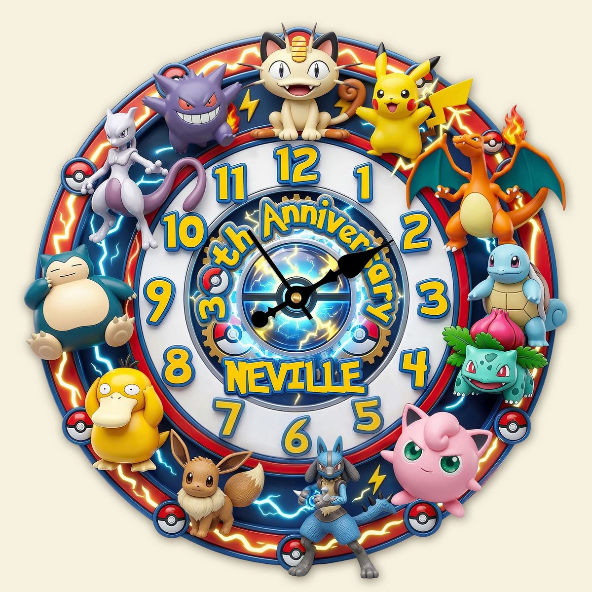 Adventure Hanging Wall Clock - Personalized Unique Gifts