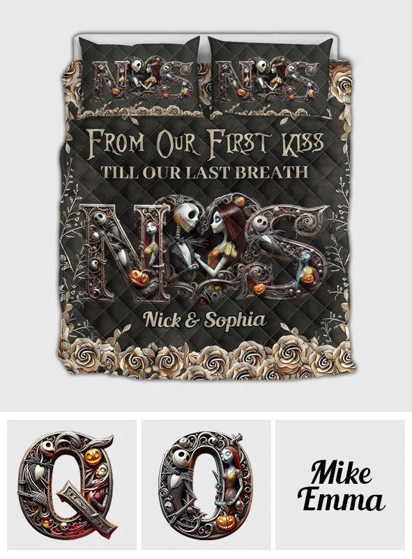 Till Death Do Us Part - Personalized Nightmare Quilt Set