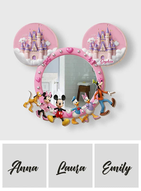 Magical Moment - Personalized Mouse Wall Hanging Mirror