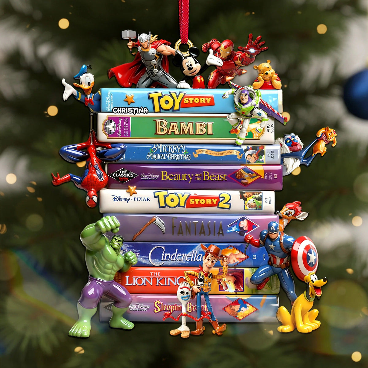 Timeless Acrylic Ornament- Personalized Christmas Gift