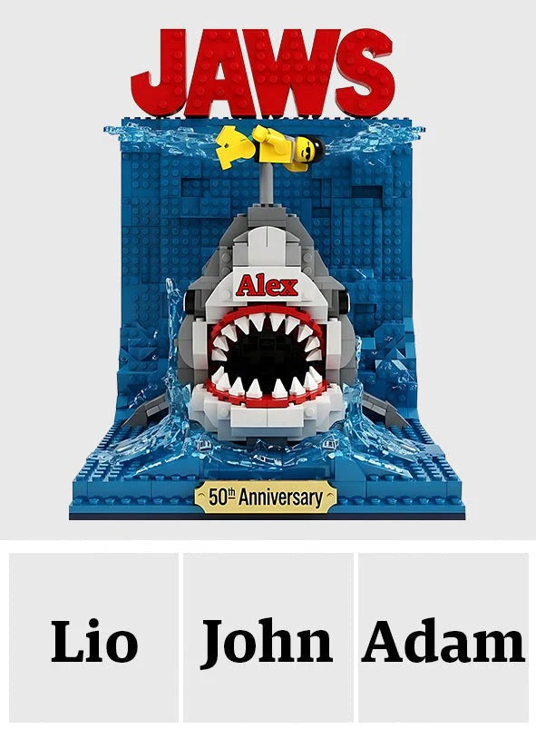 Shark 50th Anniversary - Personalized Custom Shaped Acrylic Plaque